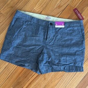 Merona women’s denim shorts 5” inseam